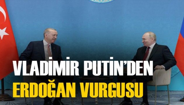 Putin: Ukrayna müzakerelerinde arabulucu olan Cumhurbaşkanı Erdoğan'a teşekkür ediyorum